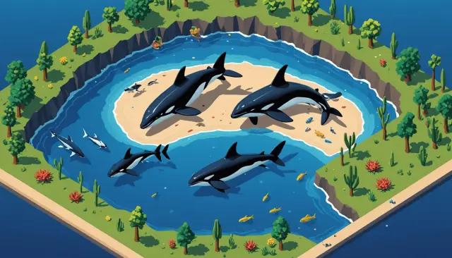 Orcas destroem peixes-lua em cena rara de possível brincadeira